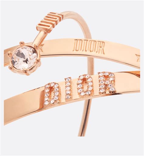 dior line bracelet in pink crystals|Dio(r)evolution Bracelet Set Pink.